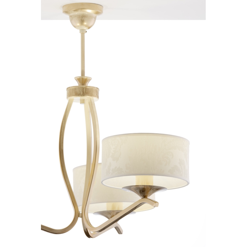 JUPITER 1274-KS3E - Lampadario su stelo KASZMIR 3xE27/60W