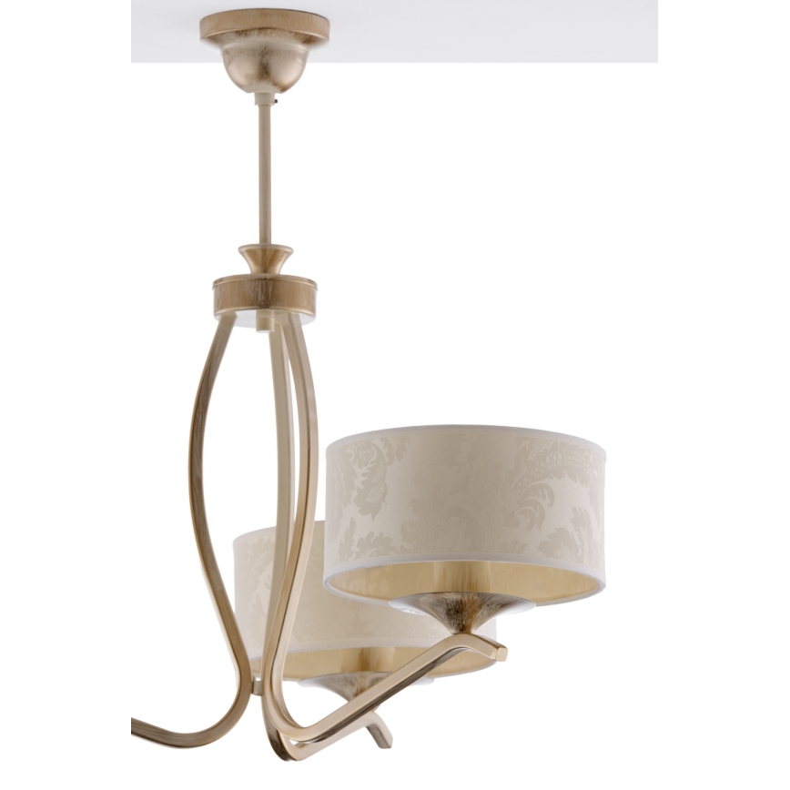 JUPITER 1274-KS3E - Lampadario su stelo KASZMIR 3xE27/60W