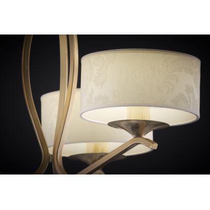 JUPITER 1274-KS3E - Lampadario su stelo KASZMIR 3xE27/60W
