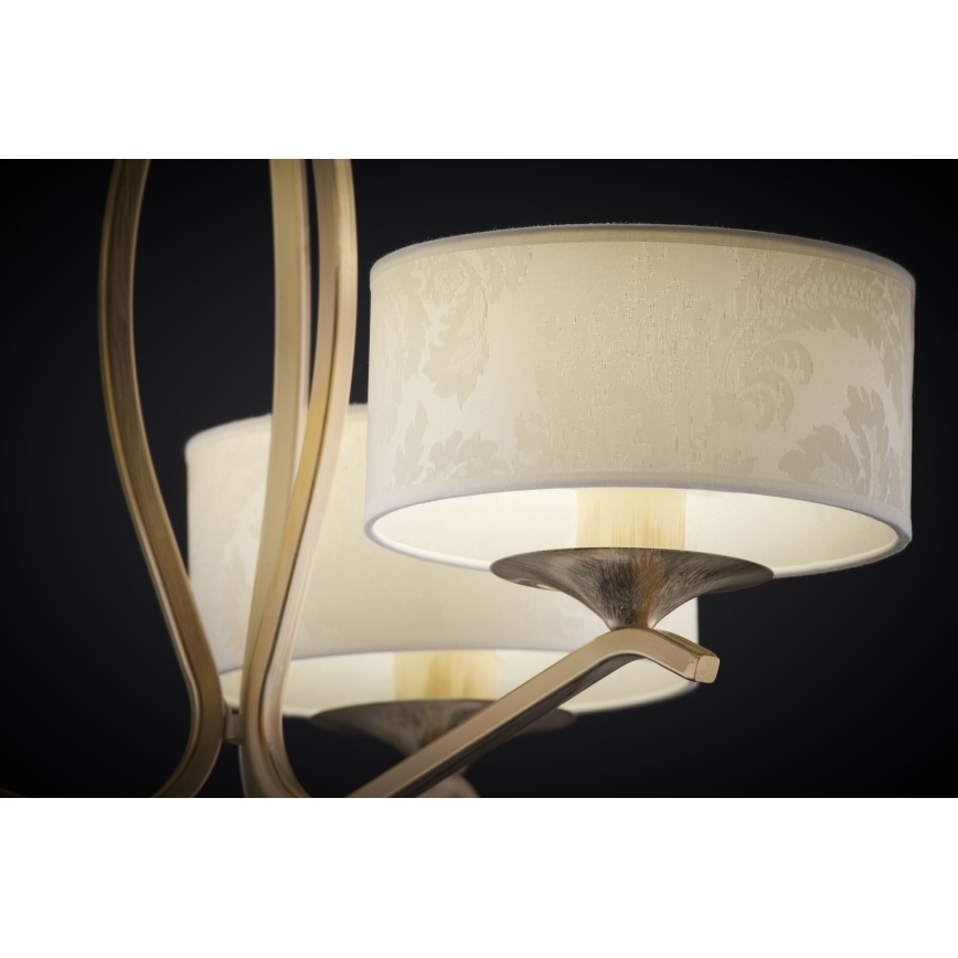 JUPITER 1274-KS3E - Lampadario su stelo KASZMIR 3xE27/60W