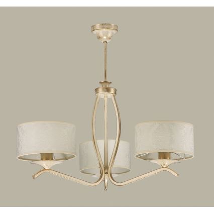 JUPITER 1274-KS3E - Lampadario su stelo KASZMIR 3xE27/60W