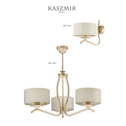 JUPITER 1274-KS3E - Lampadario KASZMIR 3xE27/60W
