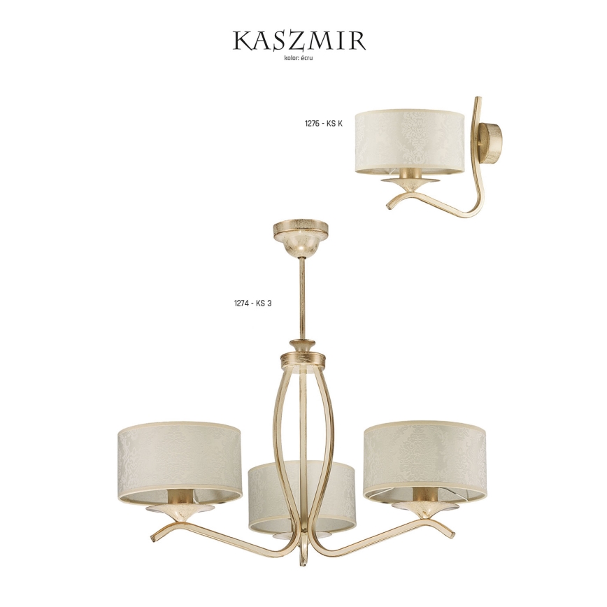 JUPITER 1275-KS5E - Lampadario KASZMIR 5xE27/60W