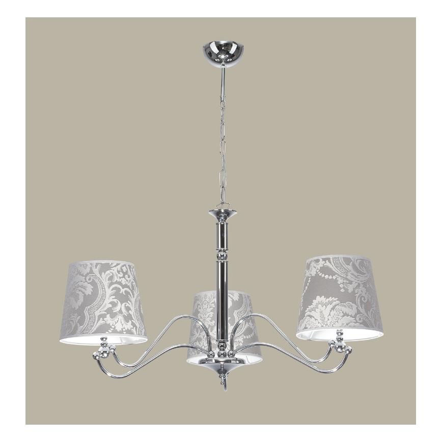 JUPITER 1288-VS3 - Lampada a sospensione VENUS 3xE27/60W