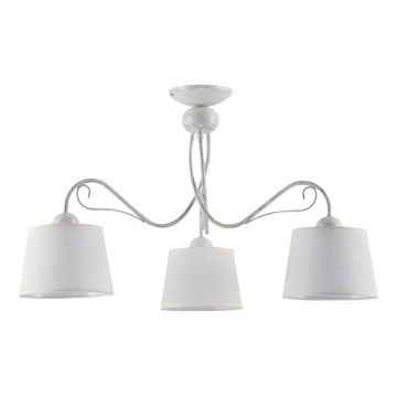 Jupiter 1349 - KM 3 PB - Lampada da soffitto KAMELIA 3xE27/60W/230V