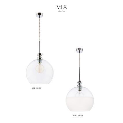 Jupiter 1577 - VIX TR - Lampada a sospensione VIX E27/60W