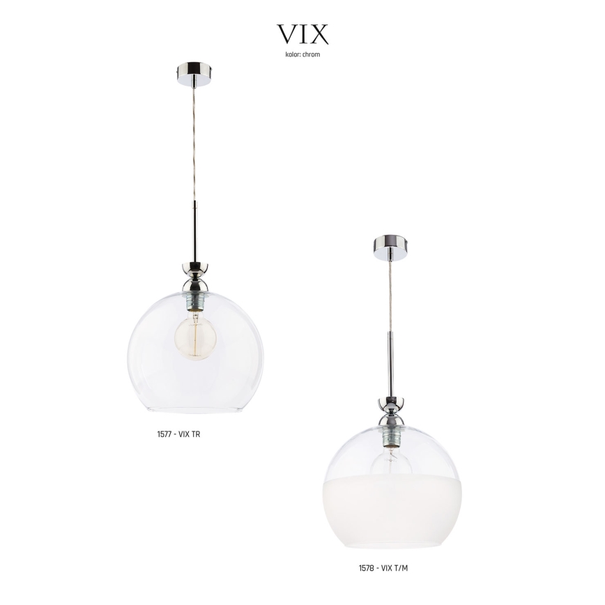 Jupiter 1577 - VIX TR - Lampada a sospensione VIX E27/60W