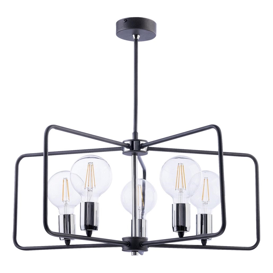 Jupiter 1694 - Lampadario a sospensione con supporto rigido CORDOBA 5xE27/60W/230V