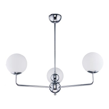 Jupiter 1696 - Lampadario a sospensione con supporto rigido FILOMA 3xE14/40W/230V