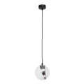 Jupiter 1713 - Lampadario a sospensione con filo ELFA 1xE14/40W/230V cromo lucido