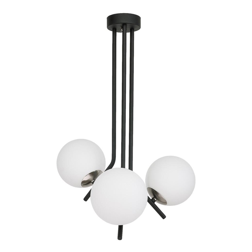 Jupiter 1736 - Lampadario a sospensione con supporto rigido TIM 3xE14/40W/230V cromo lucido