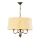 Jupiter 1749 - Lampadario a sospensione con catena SOFIA 3xE27/60W/230V