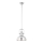 Jupiter 1786 - PT 1  - Lampadario a sospensione con supporto rigido PLATINO 1xE27/60W/230V argento