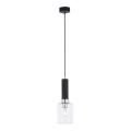 Jupiter 1867 - TU1 - Lampadario a sospensione con filo TULUZA 1xE27/60W/230V argento