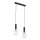 Jupiter 1868 - TU2 - Lampadario a sospensione con filo TULUZA 2xE27/60W/230V argento