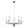 Jupiter 1882 - Lampadario a stelo CERES 5xE27/15W/230V oro/nero