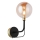 Jupiter 1887 - Lampada da parete ERIS 1xG9/14W/230V oro/nero/beige fumé