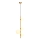 Jupiter 1921 - Lampadario a sospensione con filo TAIDA 4xG9/40W/230V ottone