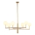 Jupiter 1930 - Lampadario su palo  FEME 6xG9/40W/230V  ottone