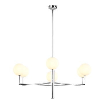 Jupiter 1935 - Lampadario su palo  FEME 6xG9/40W/230V cromo lucido