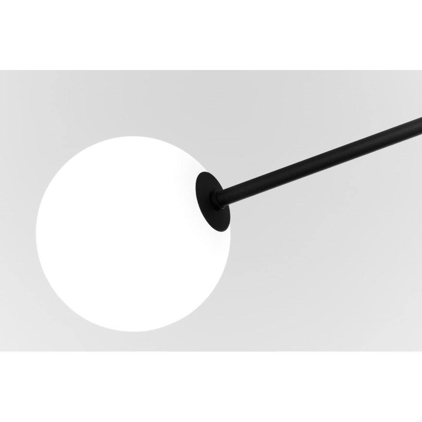 Jupiter 1998 - Lampadario a sospensione con supporto rigido MOKA 4xGU10/10W/230V + 4xG9/10W/230V nero/bianco