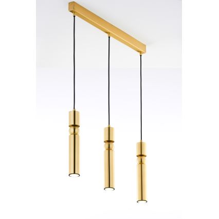 Jupiter 2010 - Lampadario a sospensione con filo ALAS 3xGU10/10W/230V oro