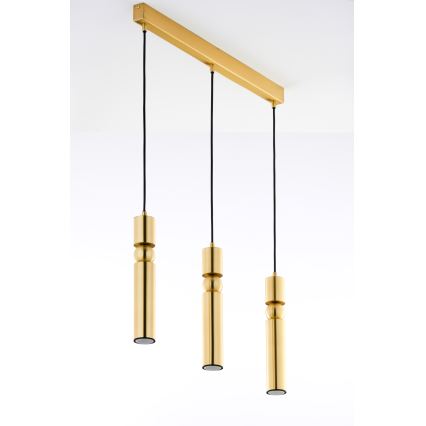 Jupiter 2010 - Lampadario a sospensione con filo ALAS 3xGU10/10W/230V oro