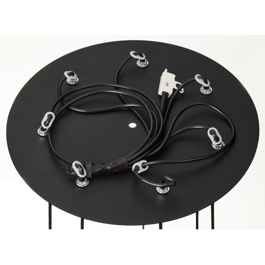 Jupiter 2015 - Lampadario a sospensione con filo ALAS 7xGU10/10W/230V nero/oro