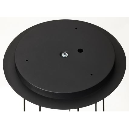 Jupiter 2015 - Lampadario a sospensione con filo ALAS 7xGU10/10W/230V nero/oro