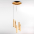 Jupiter 2020 - Lampadario a sospensione con filo ALAS 5xGU10/10W/230V oro