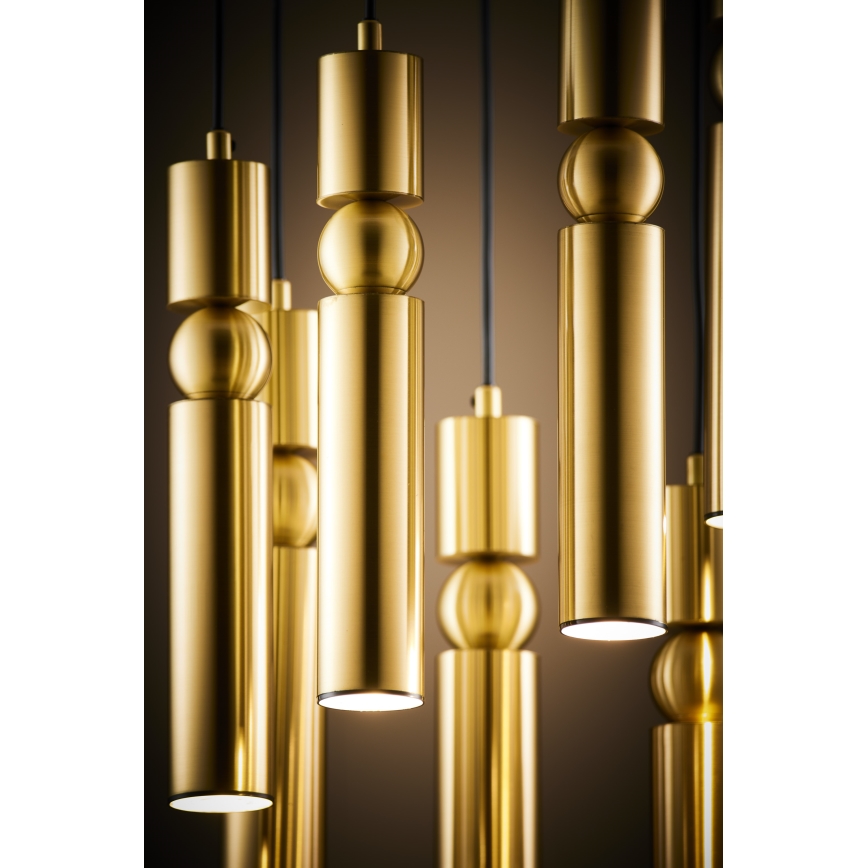 Jupiter 2021 - Lampadario a sospensione con filo ALAS 7xGU10/10W/230V oro
