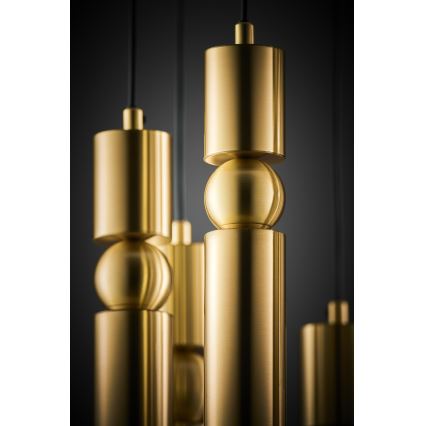 Jupiter 2021 - Lampadario a sospensione con filo ALAS 7xGU10/10W/230V oro