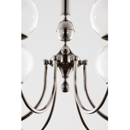 Jupiter 2022 - Lampadario a sospensione con catena BRILLANTE 6xG9/10W/230V cromo lucido