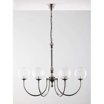 Jupiter 2022 - Lampadario a sospensione con catena BRILLANTE 6xG9/10W/230V cromo lucido