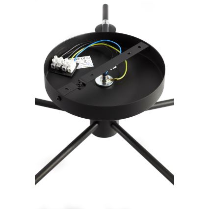 Jupiter 2047 - Lampadario a plafone PRATO 5xG9/10W/230V nero/beige