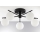 Jupiter 2049 - Lampadario a soffitto PRATO 5xG9/14W/230V nero/bianco