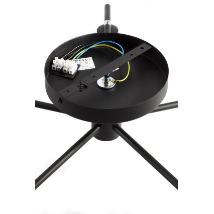 Jupiter 2049 - Lampadario a soffitto PRATO 5xG9/14W/230V nero/bianco