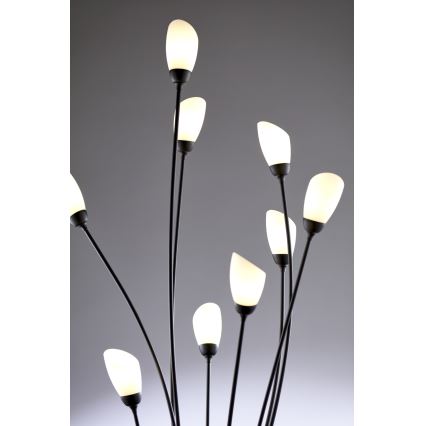 Jupiter 2058 - Lampada da terra GLORIOSA 9xG9/14W/230V nera