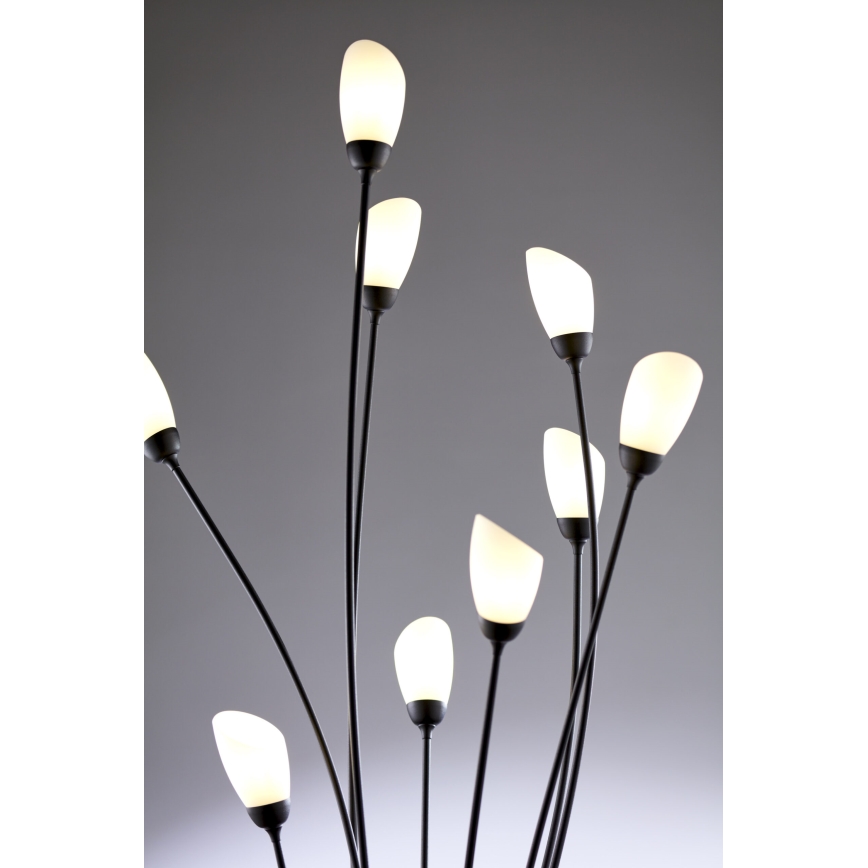 Jupiter 2058 - Lampada da terra GLORIOSA 9xG9/14W/230V nera