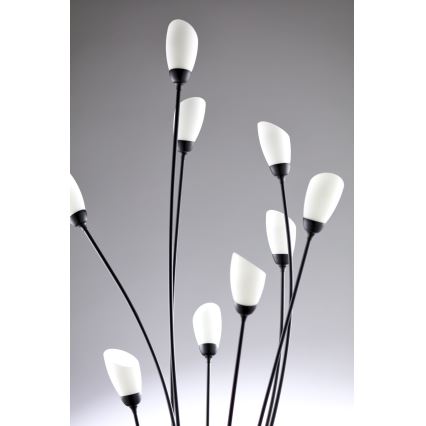 Jupiter 2058 - Lampada da terra GLORIOSA 9xG9/14W/230V nera