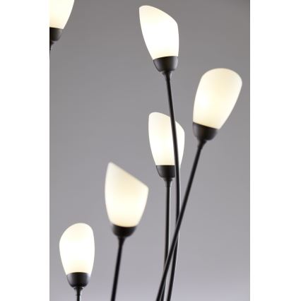 Jupiter 2058 - Lampada da terra GLORIOSA 9xG9/14W/230V nera