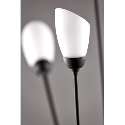 Jupiter 2058 - Lampada da terra GLORIOSA 9xG9/14W/230V nera