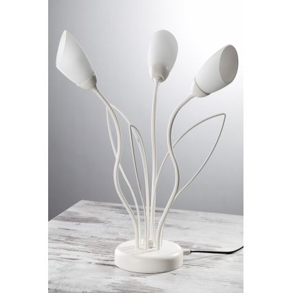 Jupiter 2060 - Lampada da tavolo GLORIOSA 3xG9/14W/230V crema