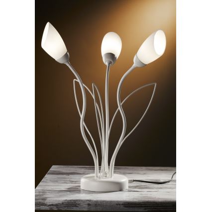 Jupiter 2060 - Lampada da tavolo GLORIOSA 3xG9/14W/230V crema