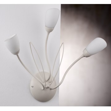 Jupiter 2064 - Applique da parete GLORIOSA 3xG9/14W/230V colore crema