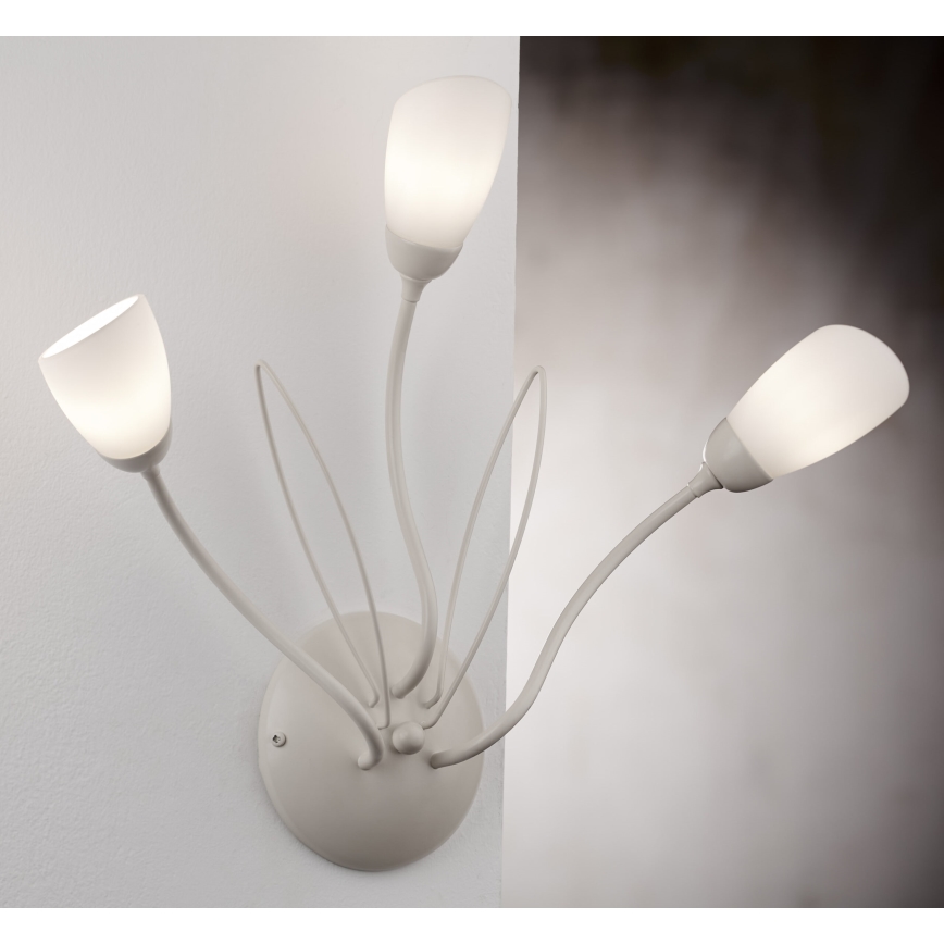 Jupiter 2064 - Applique da parete GLORIOSA 3xG9/14W/230V colore crema