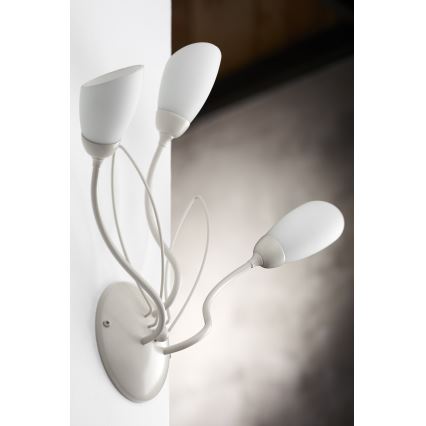 Jupiter 2064 - Applique da parete GLORIOSA 3xG9/14W/230V colore crema