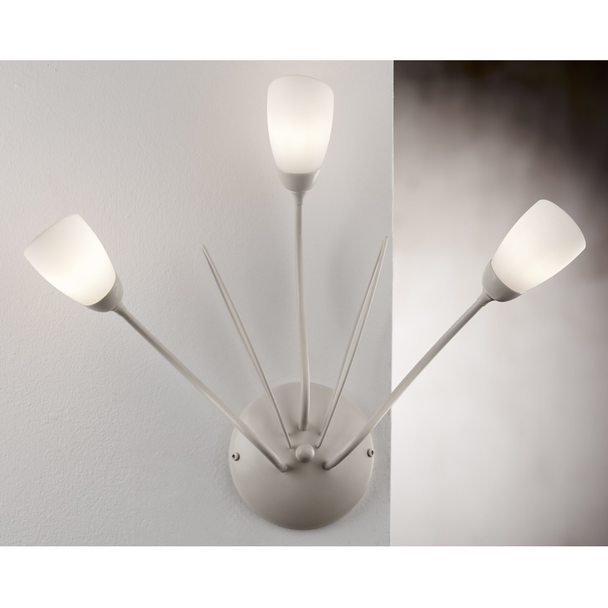 Jupiter 2064 - Applique da parete GLORIOSA 3xG9/14W/230V colore crema