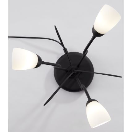 Jupiter 2065 - Lampada da tavolo GLORIOSA 3xG9/14W/230V nera