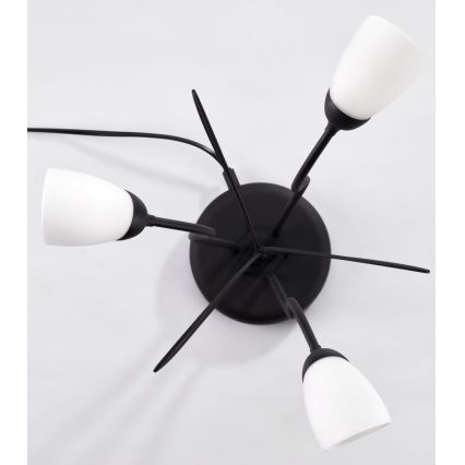 Jupiter 2065 - Lampada da tavolo GLORIOSA 3xG9/14W/230V nera